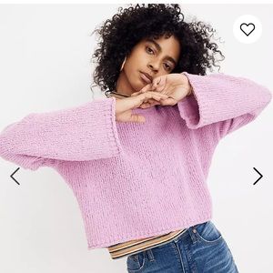 Madewell Brownstone Pullover Sweater - Small